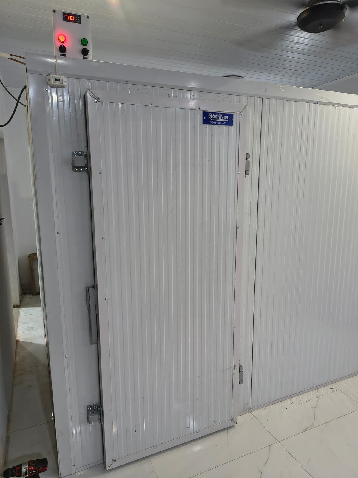 Cámara frigorífica instalada por RefriNea en el NEA