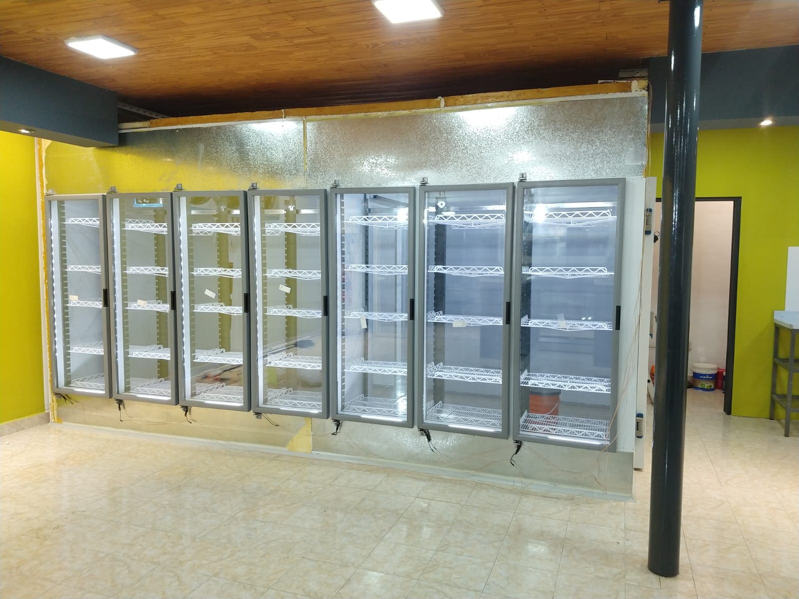 Service comercial de refrigeración para supermercados